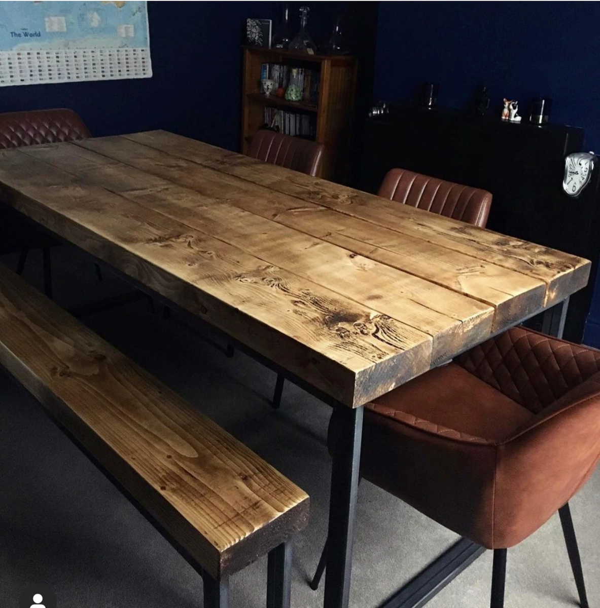 Salvaged dining table deals