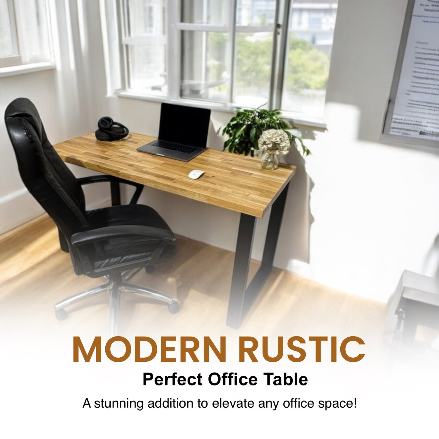 De comedor de barra de estilo industrial | Mesa Poseur Desayuno Alto | Hecho de madera maciza y acero BS12