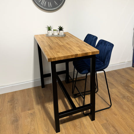 oak bar table