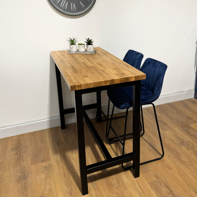 oak bar table