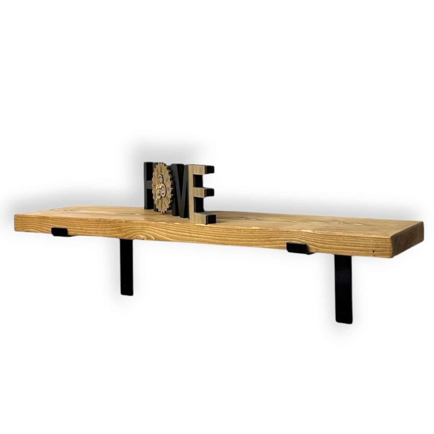 rustic shelf