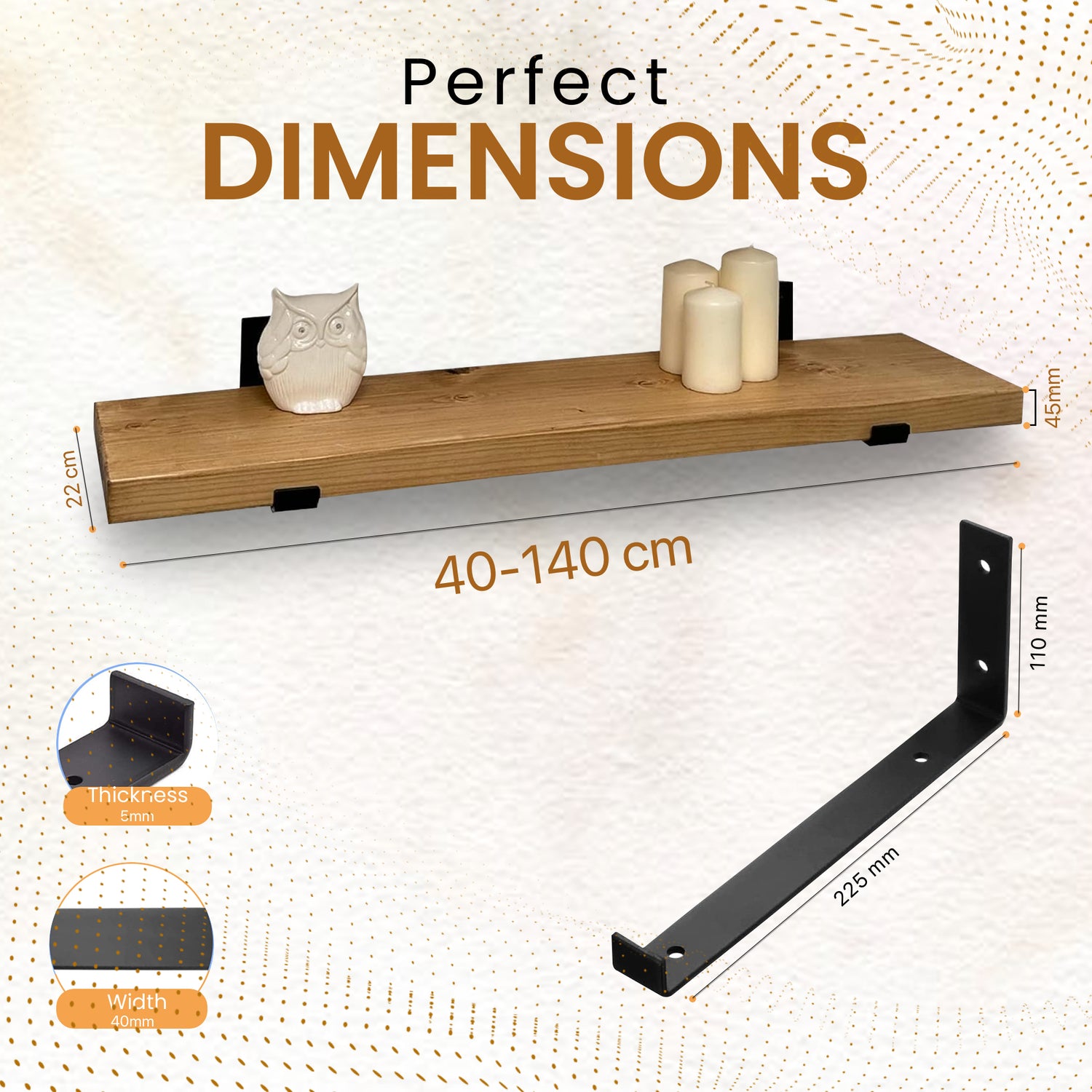 scaffold board shelves