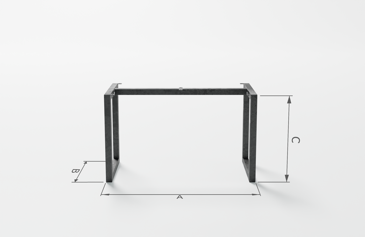 Industrial Metal Table Base Legs for Dining Office Bar Desk Frame