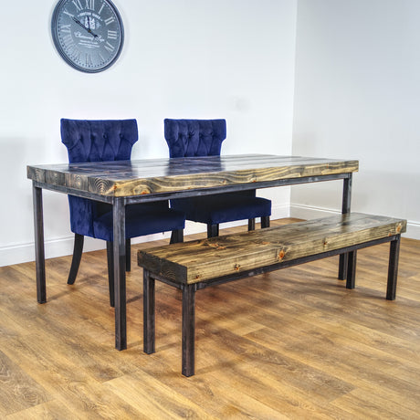 solid wood dining table