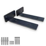 Scaffold Board Brackets, Rustic Wall Bracket Heavy Duty T-Brackets (150mm, 200mm)