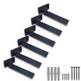 Scaffold Board Brackets, Rustic Wall Bracket Heavy Duty T-Brackets (150mm, 200mm)