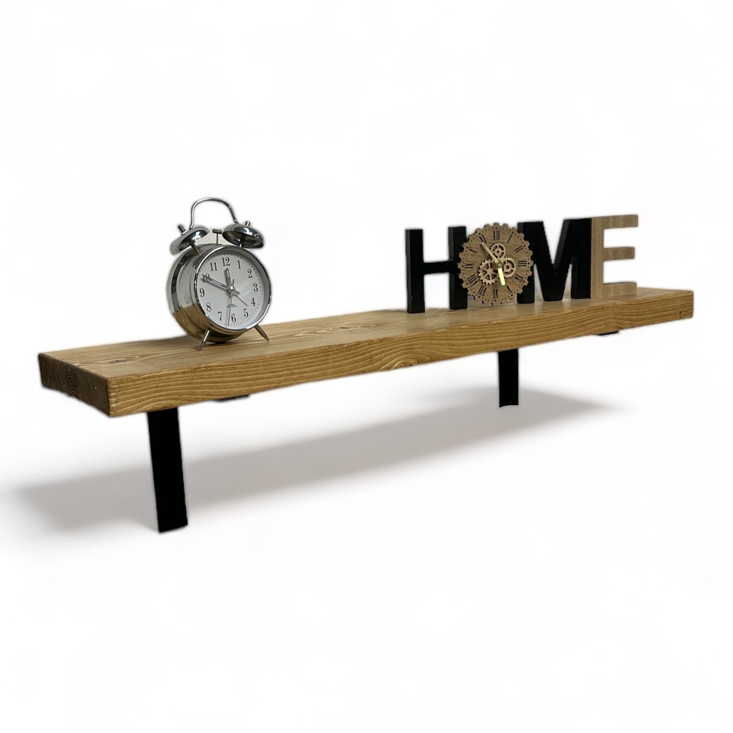 Scaffold Board Brackets, Rustic Wall Bracket Heavy Duty L-Brackets (150mm, 200mm)