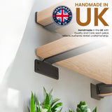 Scaffold Board Brackets, Rustic Wall Bracket Heavy Duty T-Brackets (150mm, 200mm)