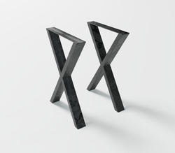 x shaped table legs