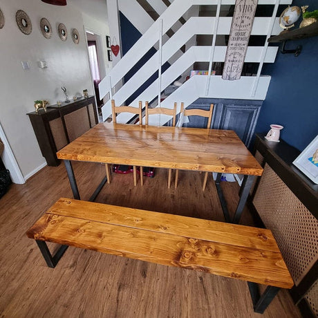 industrial dining table